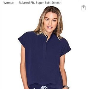 Figs scrub top